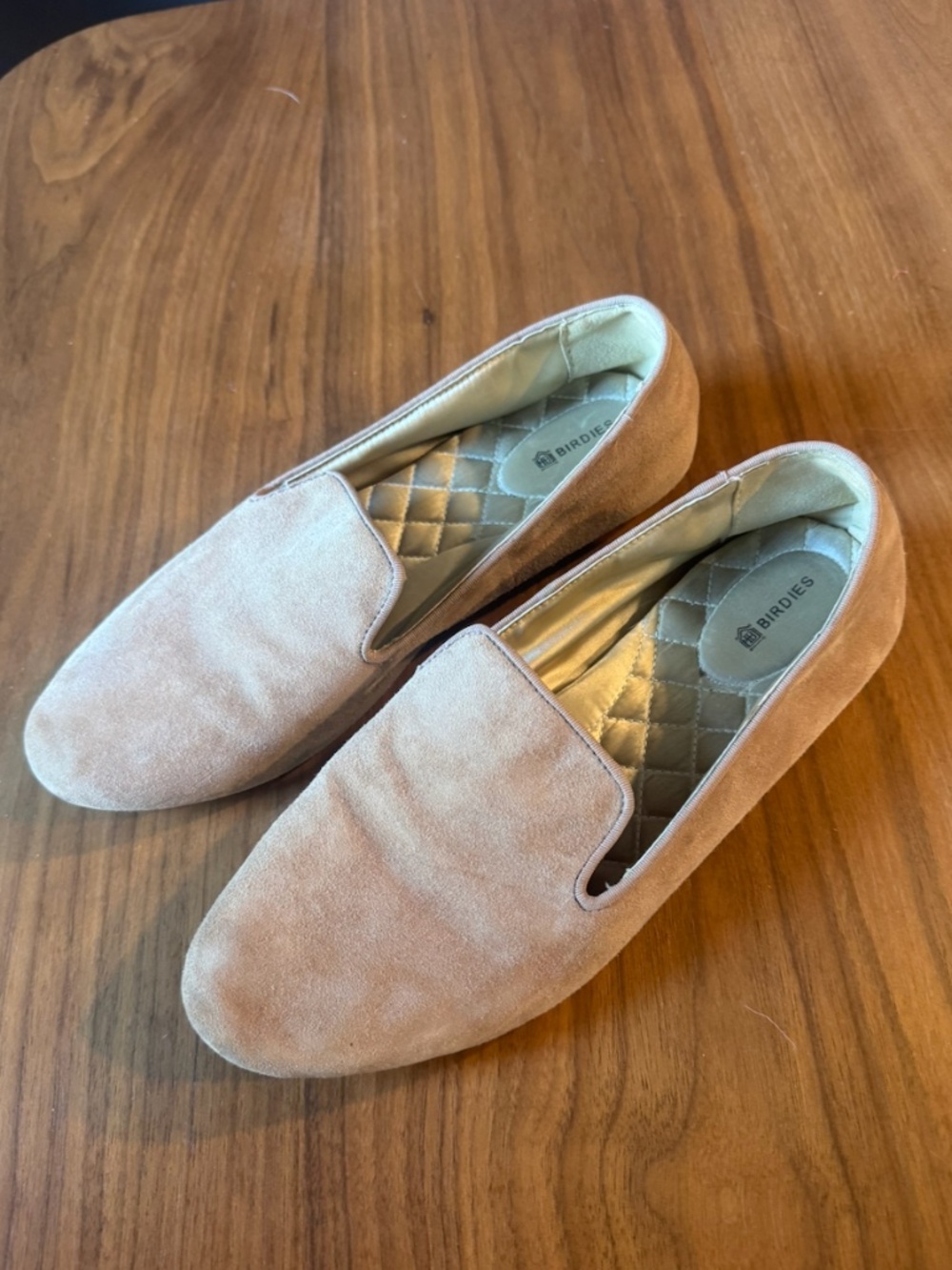 Birdie Tan Suede - Size 9.5